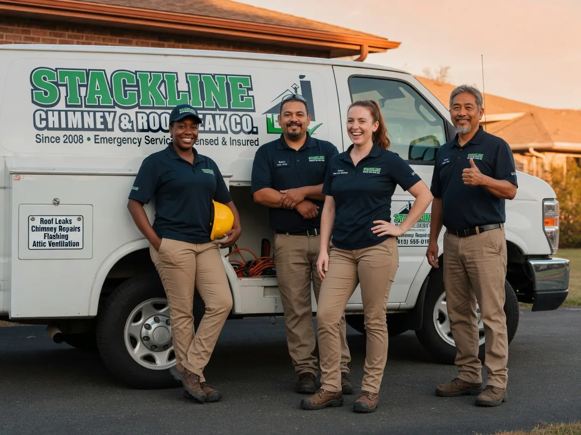 Chimney flashing repair company in Winnebago, NE